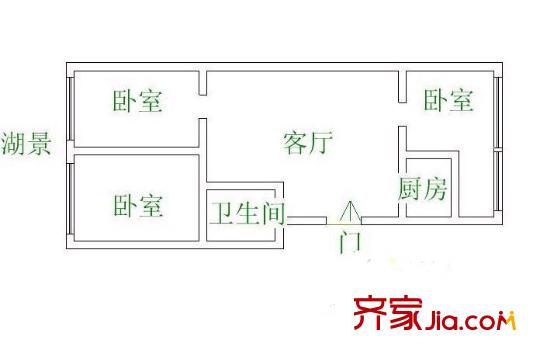 寶島公寓 戶型圖