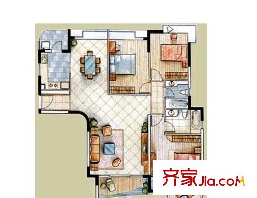 黃鶴世家 戶型圖