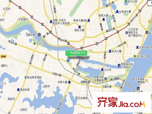 華潤置地中央公園交通圖