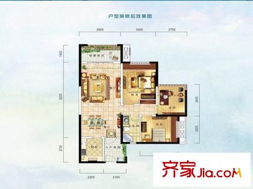 武漢 鄰里中心 戶型圖
