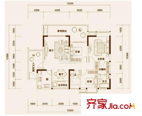 簡易社區(qū) 戶型圖