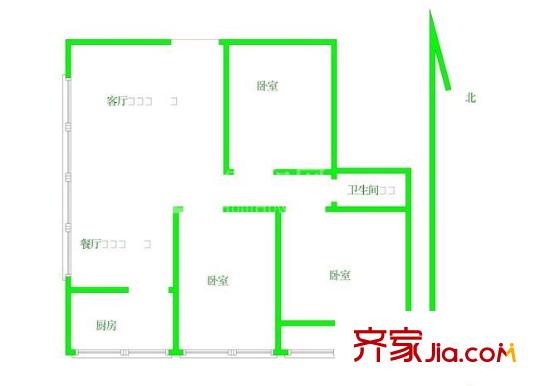 簡易社區(qū) 戶型圖