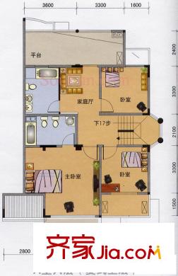 城開紫竹園 戶型圖