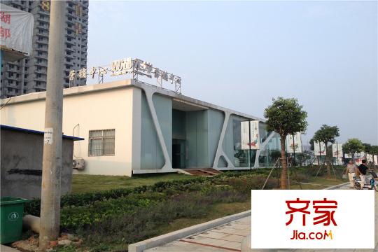 金色港灣雙湖泊岸樓盤售樓部（2015.3.20）