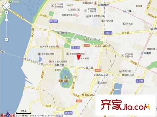 首義名居交通圖 