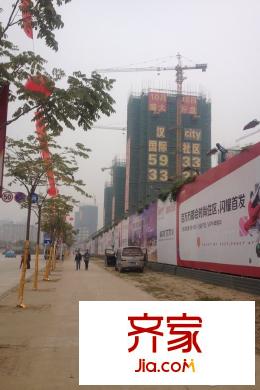 紐賓凱漢city國(guó)際社區(qū)小區(qū)工地現(xiàn)場(chǎng)（20141031）