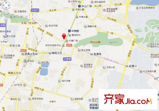 領秀中南交通圖