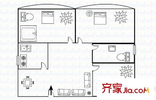 吉慶街社區(qū) 戶(hù)型圖