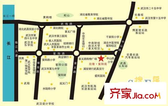 欣隆紫陽(yáng)苑交通圖1