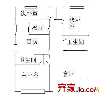 綠景苑 戶型圖