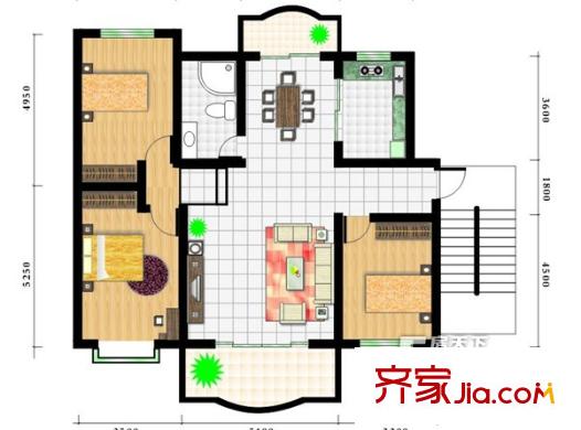 中僑觀邸 戶型圖