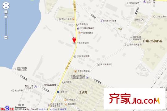 廣電蘭亭瓏府電子地圖