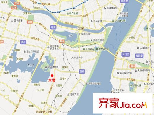 廣電蘭亭瓏府區(qū)位圖