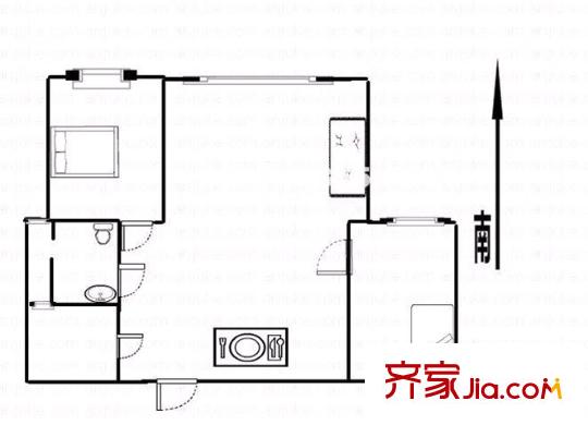 華電大廈 戶型圖