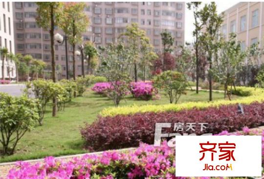 德福中央城外景圖