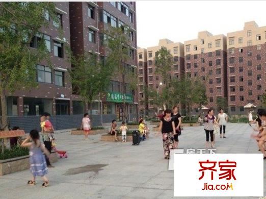 德福中央城外景圖