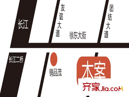 福星惠譽(yù)國際城三期區(qū)位圖