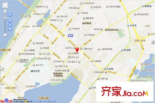 福星惠譽(yù)國際城三期電子地圖