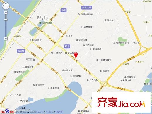 徐東四期公寓交通圖