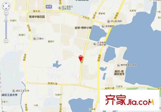 南湖新城（還建房）交通圖南湖新城 