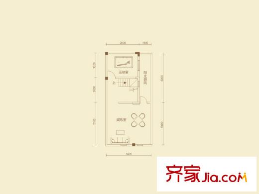 中冶南方韻湖首府25-47號(hào)樓G1戶型地下室（售完） 3室2廳2衛(wèi)1廚