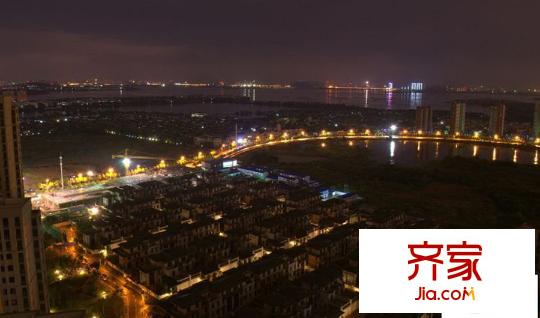 中冶南方韻湖首府樓棟夜景（20150326）