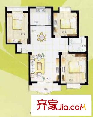 郁馨花園(一期) 戶型圖