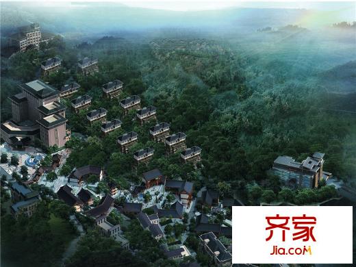 薄刀峰云端山莊鳥瞰（20140925）