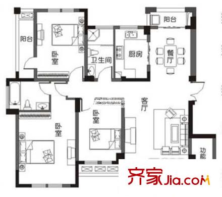  金色水岸 戶型圖