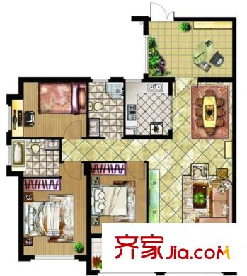 黃陂前川街小區(qū) 戶型圖