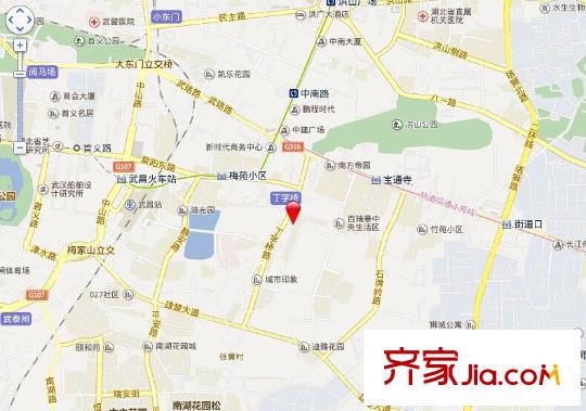 濱湖名都城二期交通圖