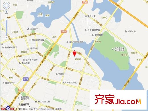 觀瀾御苑二期觀瀾御平方米臺交通圖