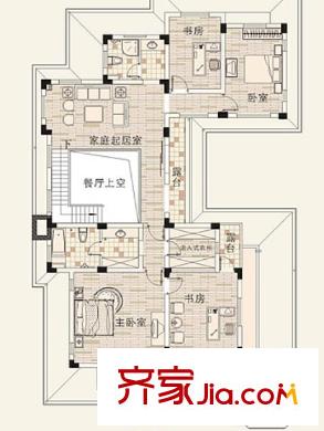 天倫華庭戶型圖4室2廳 戶型圖 4室2廳2衛(wèi)1廚