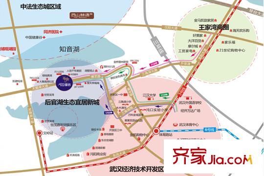 世紀(jì)萬(wàn)通漫谷區(qū)位圖