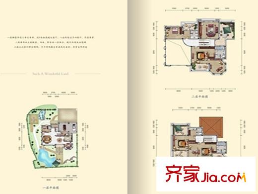 碧桂園生態(tài)城別墅G65雙拼別墅 7室3廳4衛(wèi)1廚
