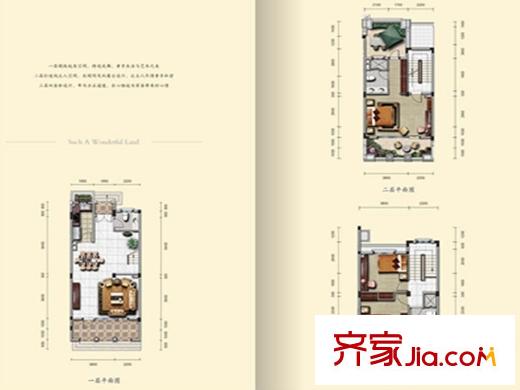 碧桂園生態(tài)城別墅T4-N-03聯(lián)體別墅 3室2廳3衛(wèi)1廚