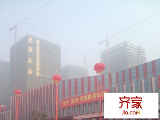 武漢客廳卓爾四季公寓側(cè)面外景（20121028）