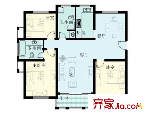 星橋苑 戶型圖