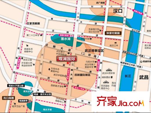 觀瀾國(guó)際區(qū)位圖