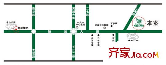 美聯(lián)公園前交通圖