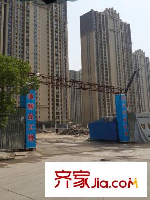 萬錦公館周邊工地大門