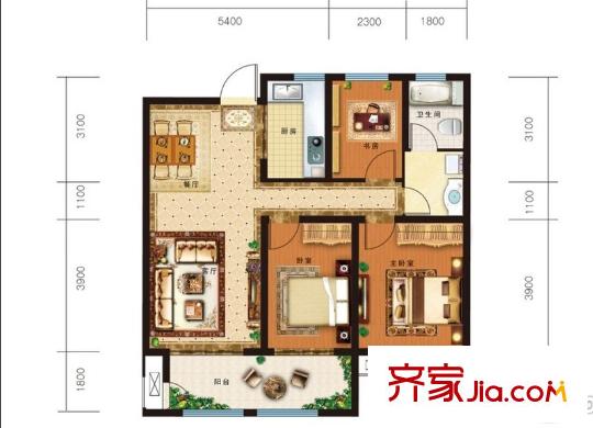  二七新村 戶型圖