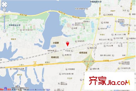 光谷自由城區(qū)位圖