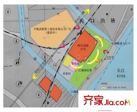 長(zhǎng)江楚韻交通圖