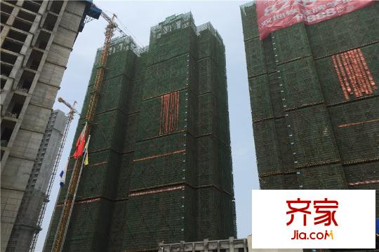 幸福時代1、2號樓施工進度局部（20150718）