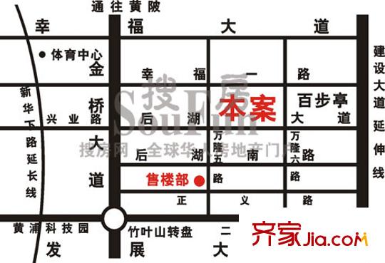 東方世家交通圖