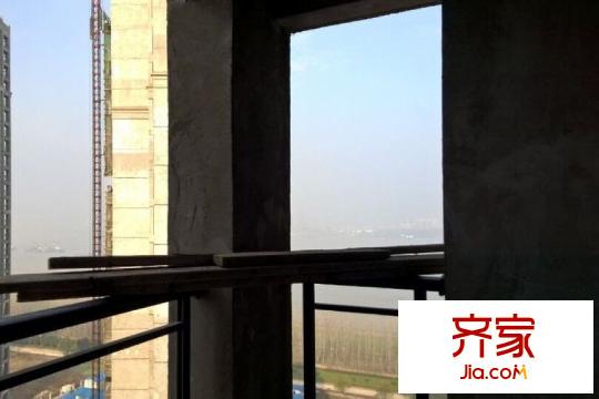 中大長江紫都六期陽臺實景（20150324）