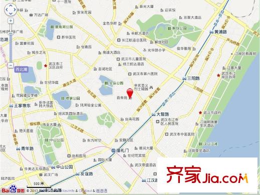 百帝苑交通圖