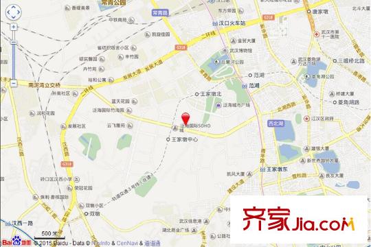 泛海國際香海園電子地圖