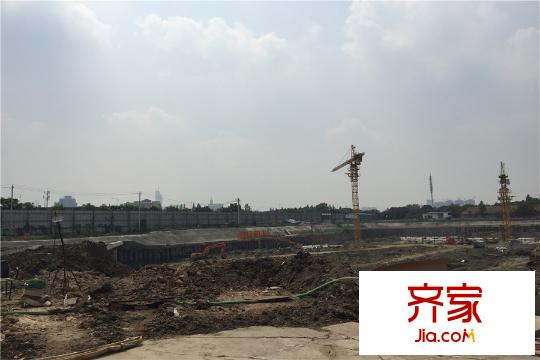 華發(fā)中城薈工地實(shí)景（20150914）